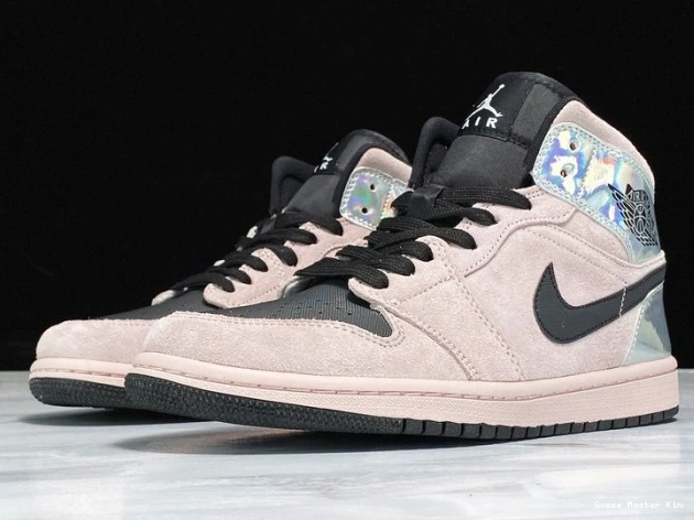 Powder Dirty Air Mid Jordan 1 Iridescent BQ6472-602 (W) 0801